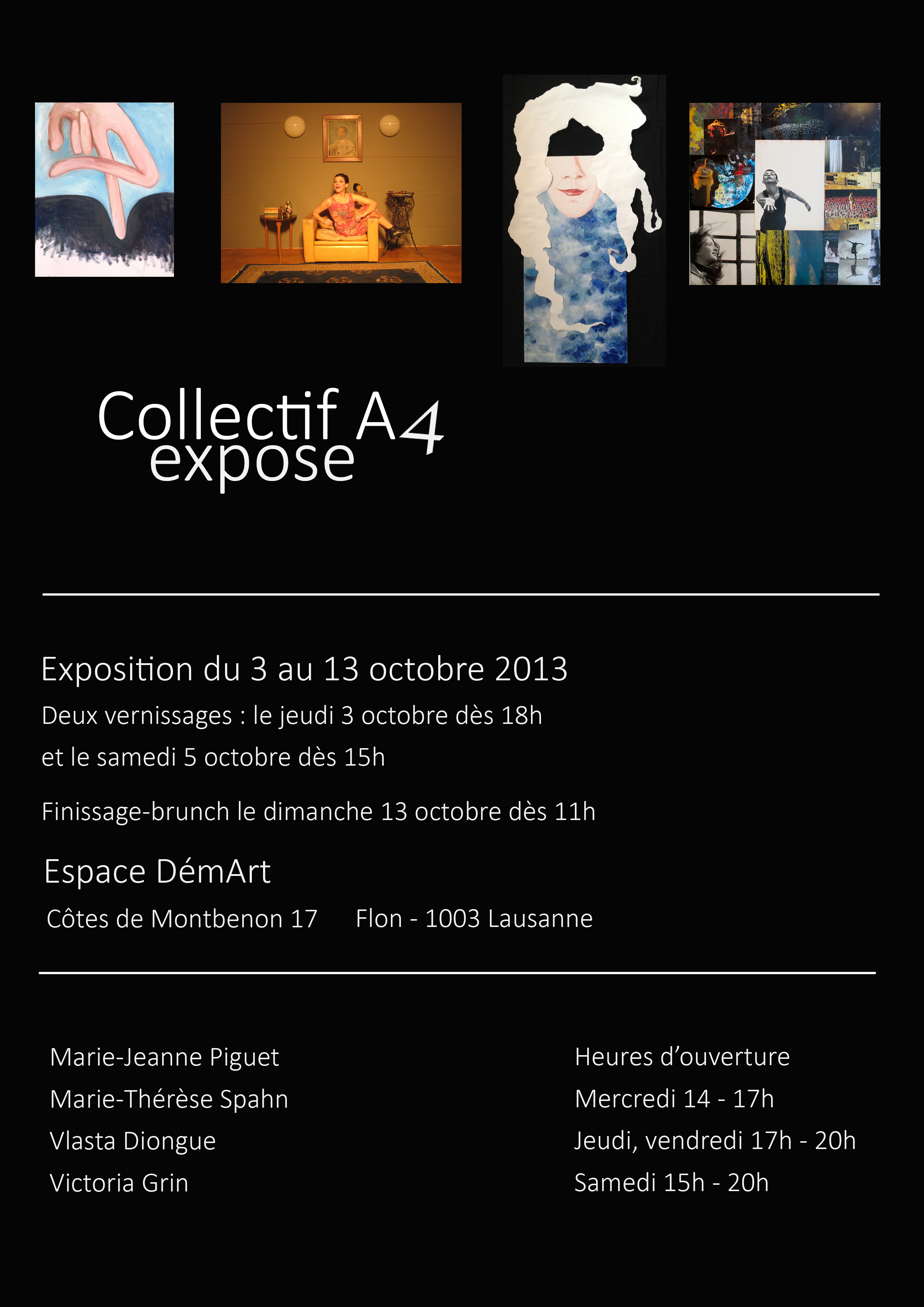 affiche expo collectif A4