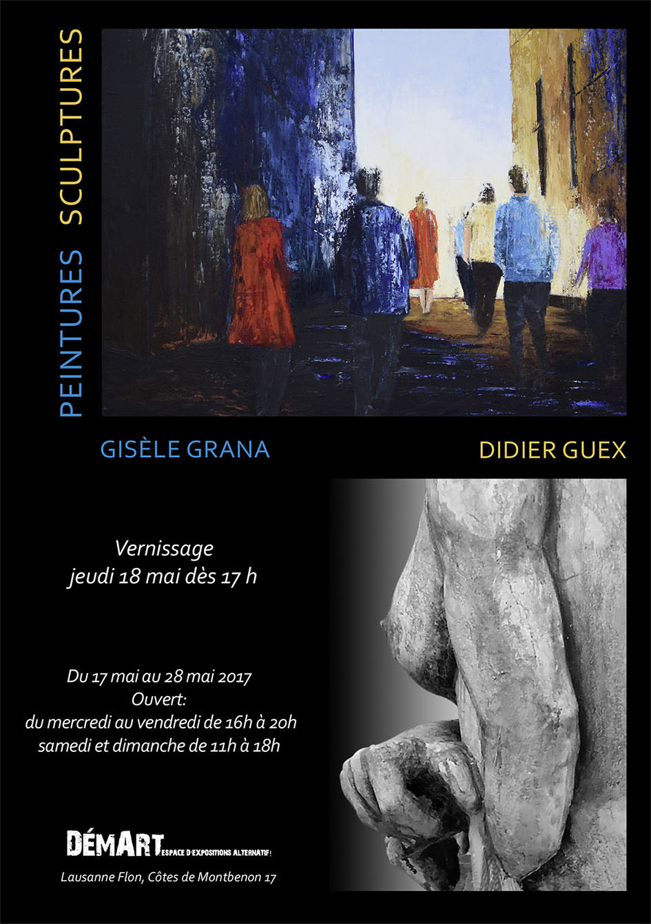 Expo Gisèle Grana et Didier Geux