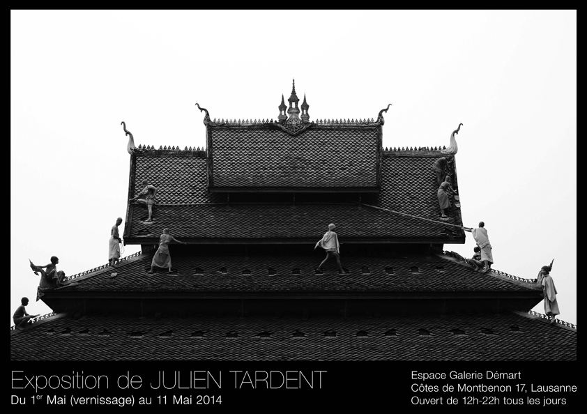 affiche exposition Julien Tardent