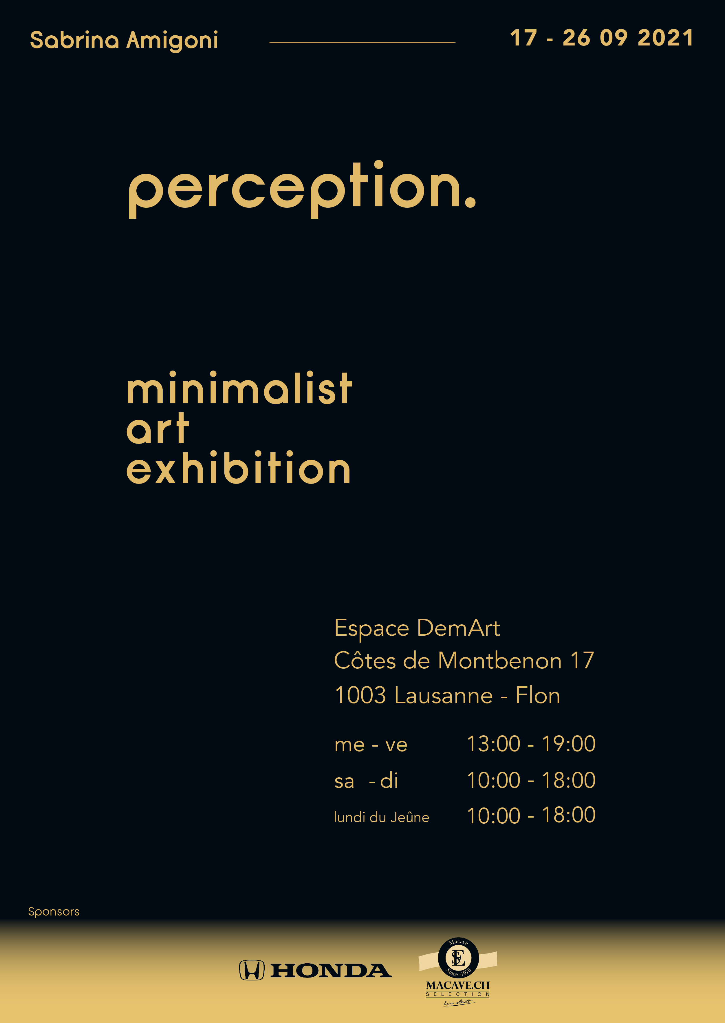 minimalist art exhibition