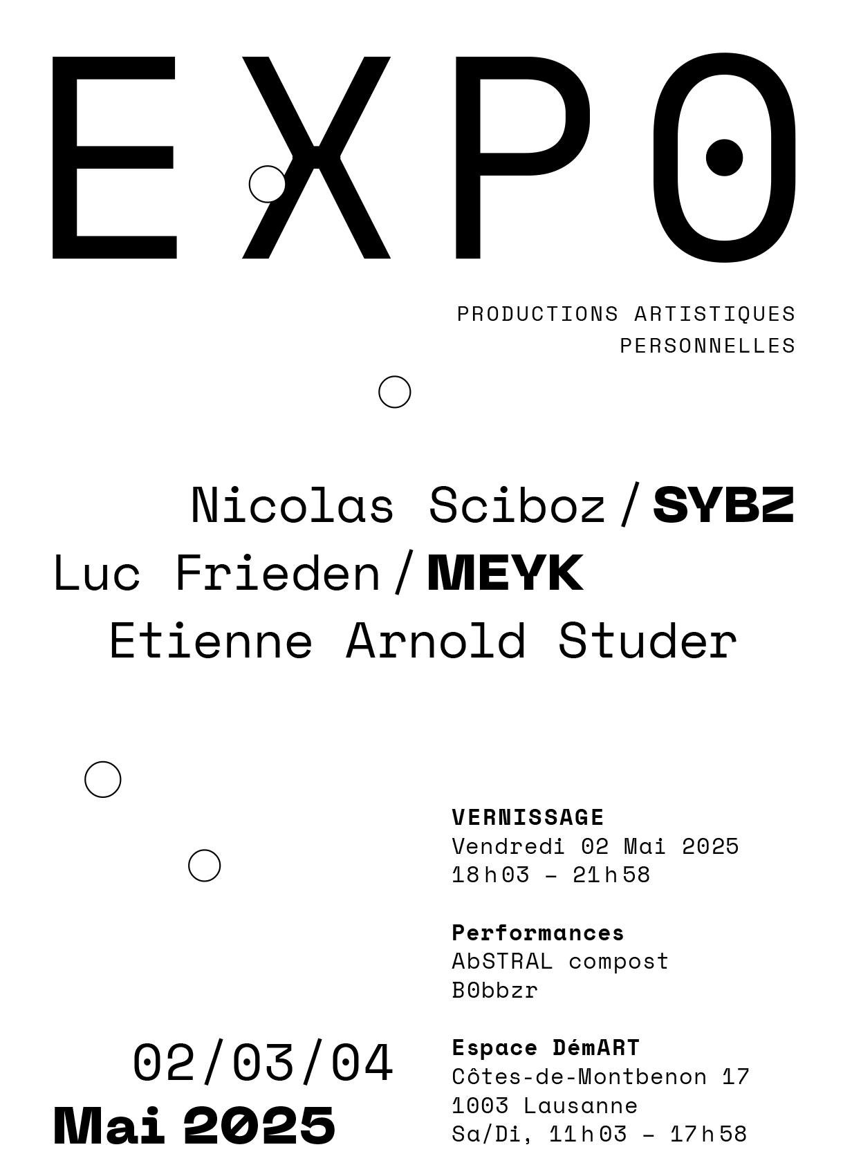 EXPO MEYK-SYBZ-STUDER
