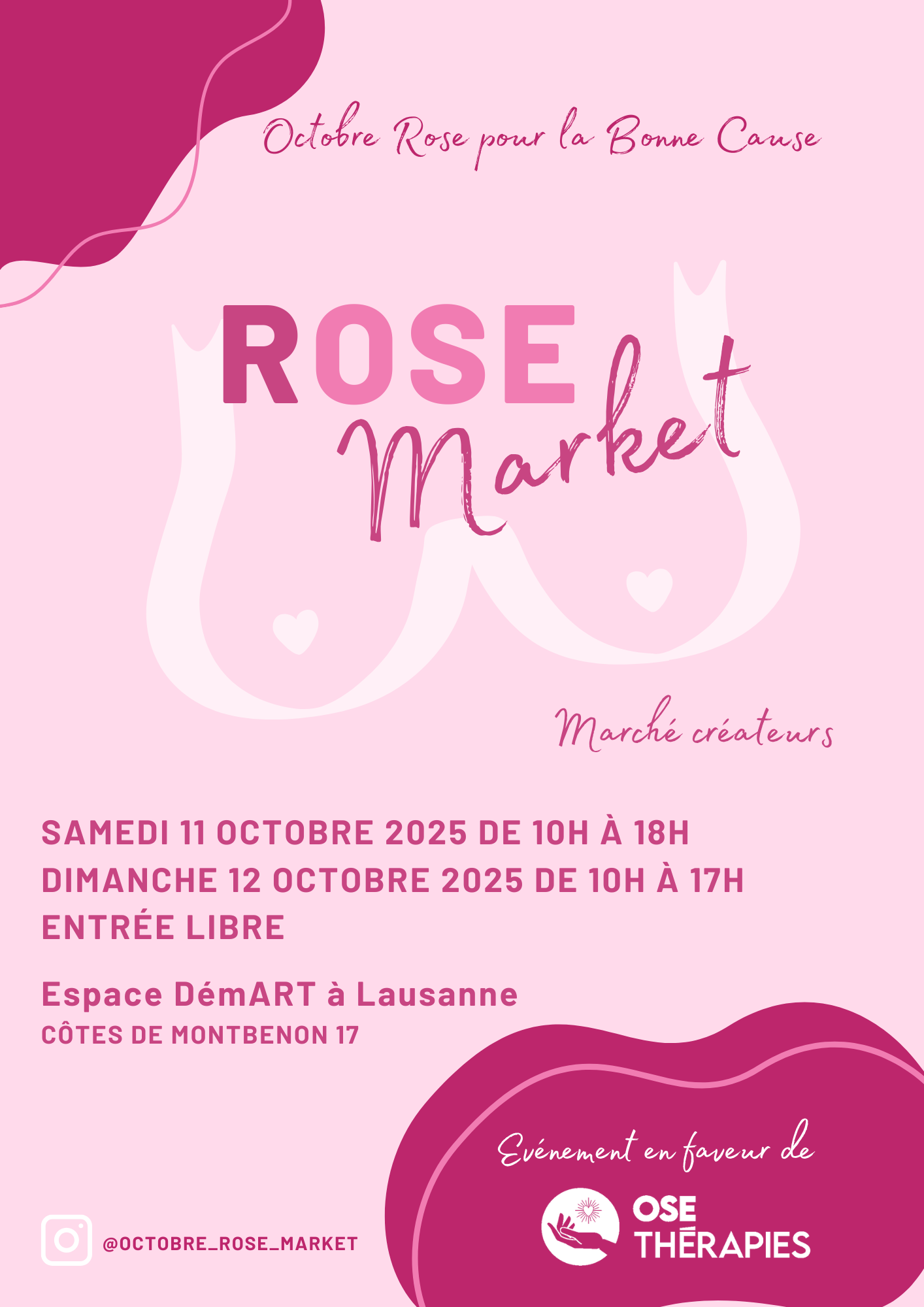 Octobre rose pour la bonne cause