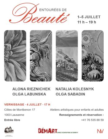 Entourées de beauté