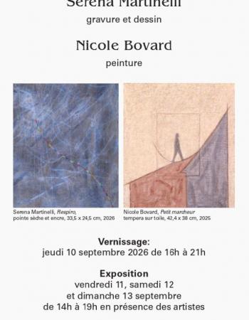 Expo Serena Martinelli &amp; Nicole Bovard