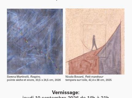 Expo Serena Martinelli &amp; Nicole Bovard